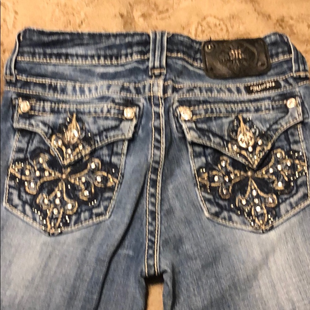 Girls Miss Me skinny jeans